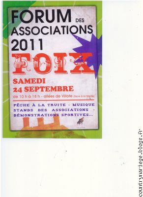 Forum 2011 des Associations Fuxéennes