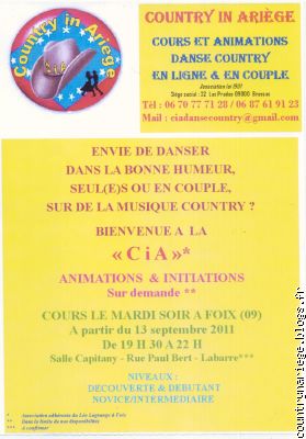 Affiche Country In Ariège